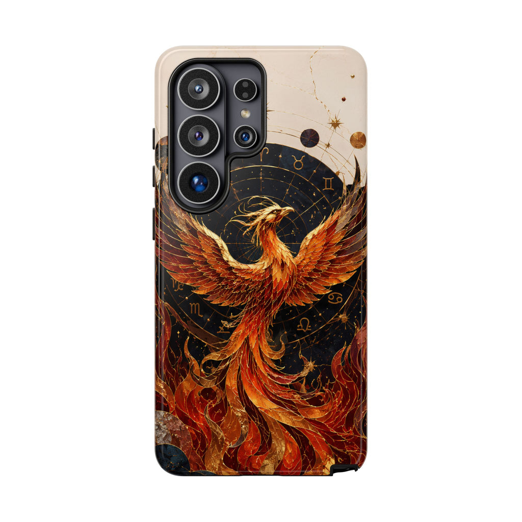Phoenix Samsung Galaxy Phone Case | Celestial Fire Bird Case