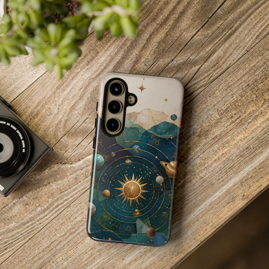 Celestial Sun Samsung Galaxy Phone Case | Zodiac Phone Case