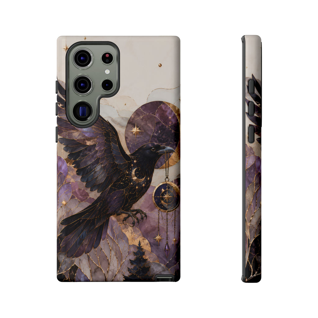 Raven Samsung galaxy Phone Case | Gothic Bird Phone Case