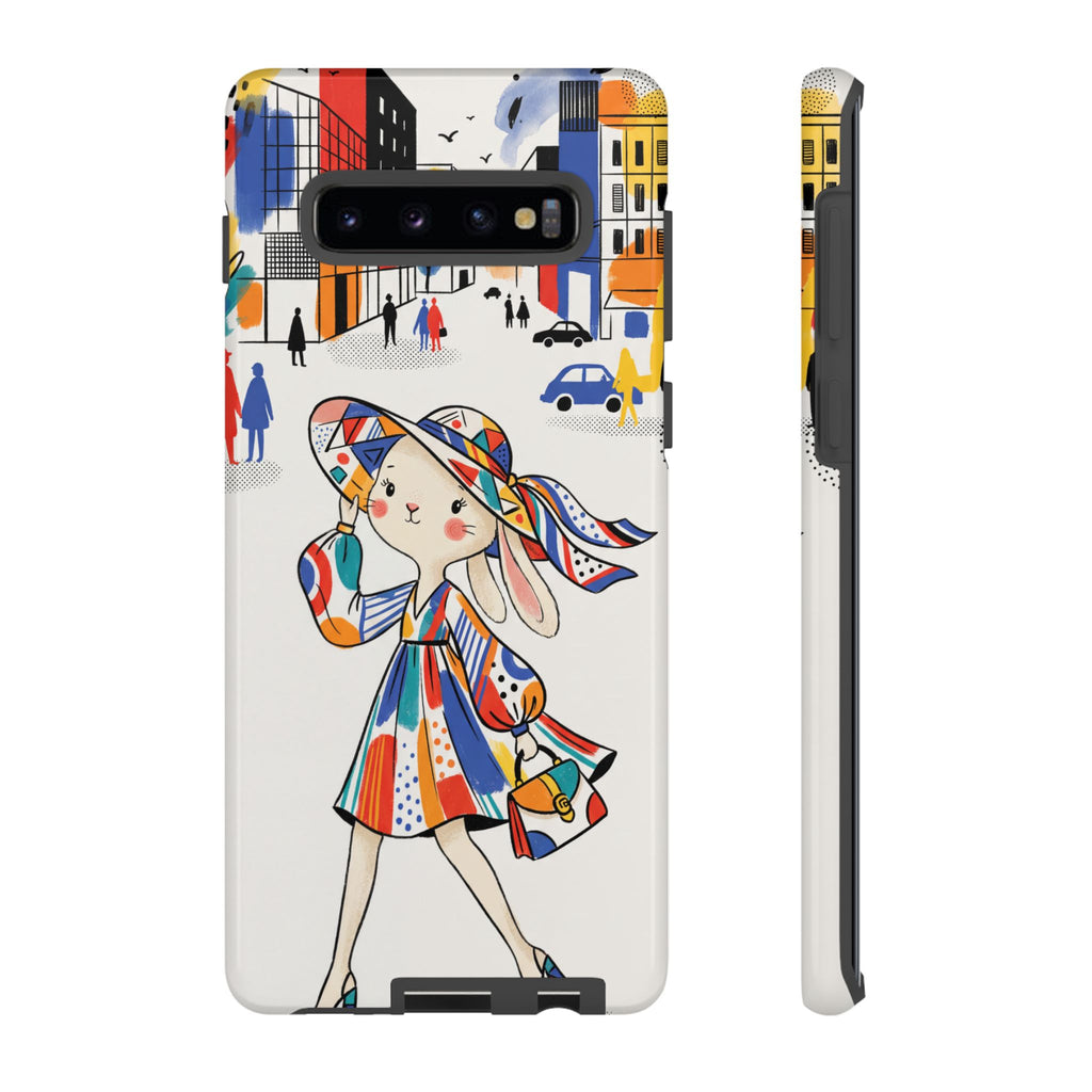 Chic Bunny City Samsung Galaxy Phone Case