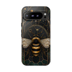 Golden Bee Google Pixel Phone Case | Vintage Bee Art Cover