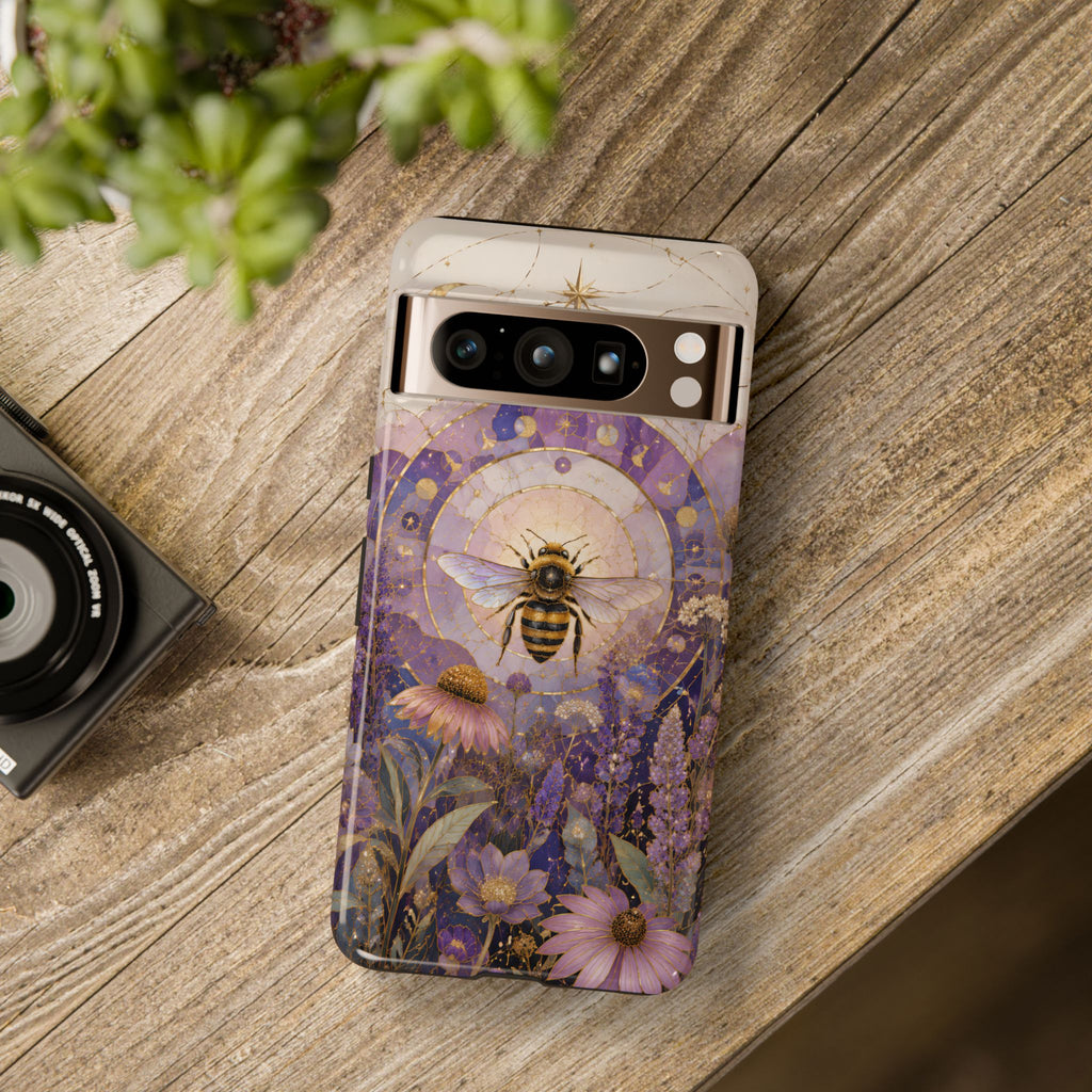 Honey Bee Google Pixel Phone Case | Botanical Bee Phone Case