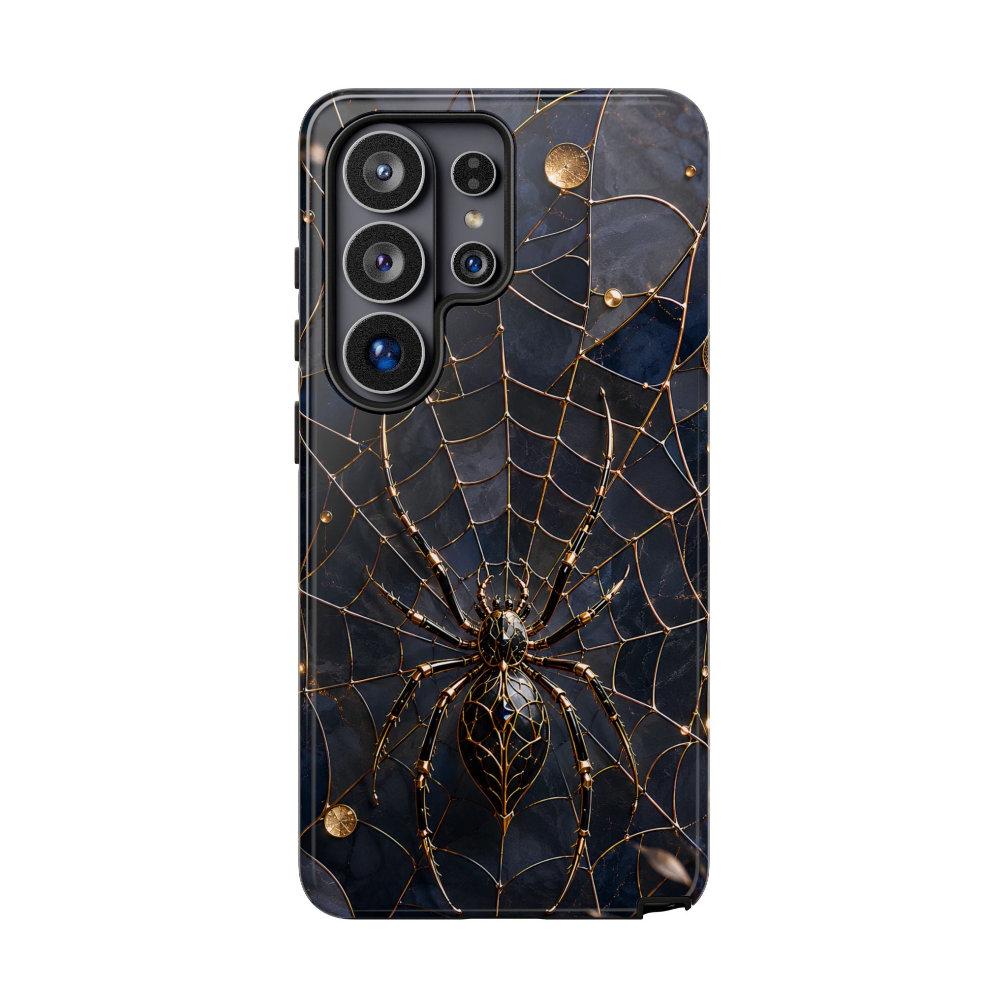 Gothic Spiderweb Samsung Galaxy Phone Case | Dark Academia Cover