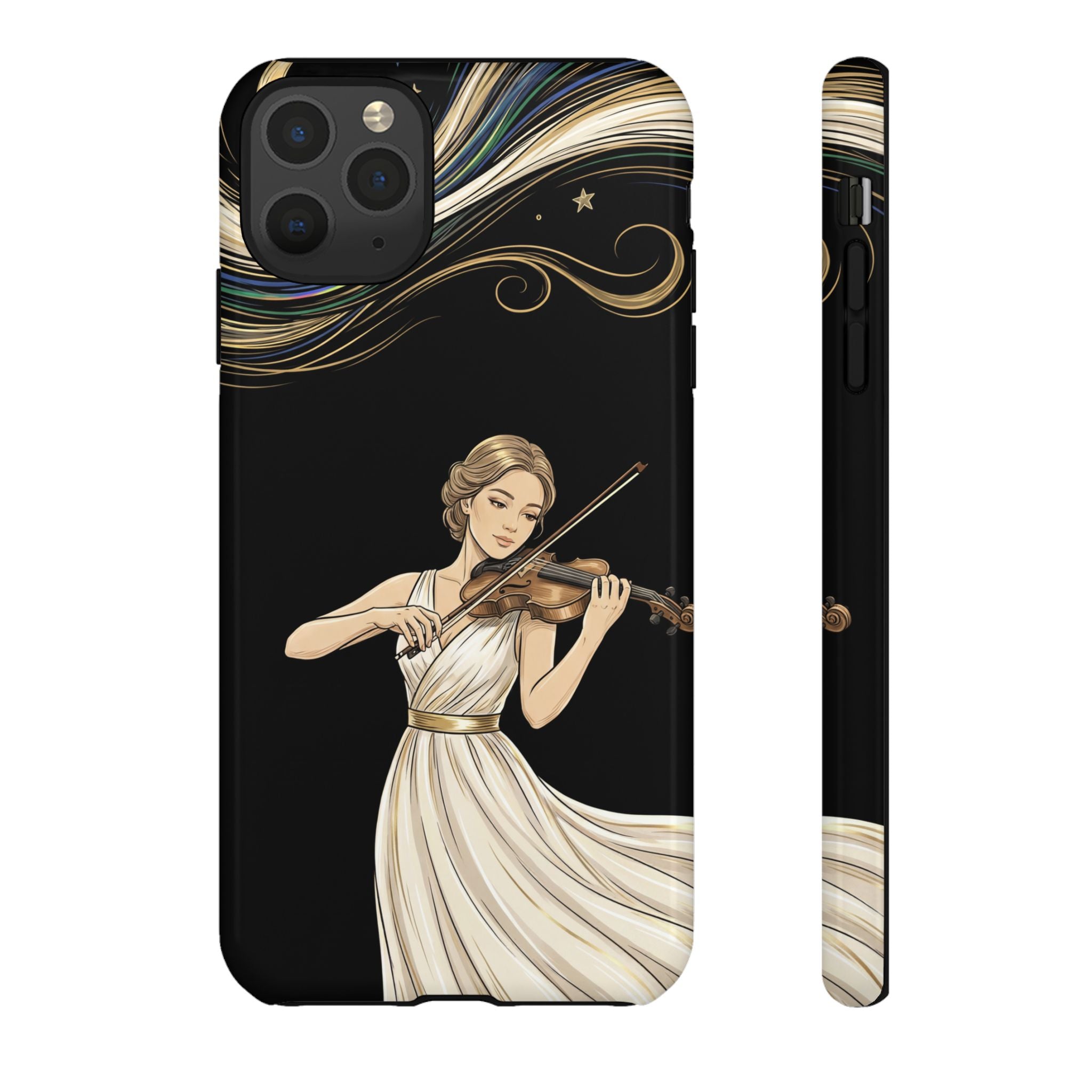 Violinist iPhone Case | Elegant Classical Musicist Design