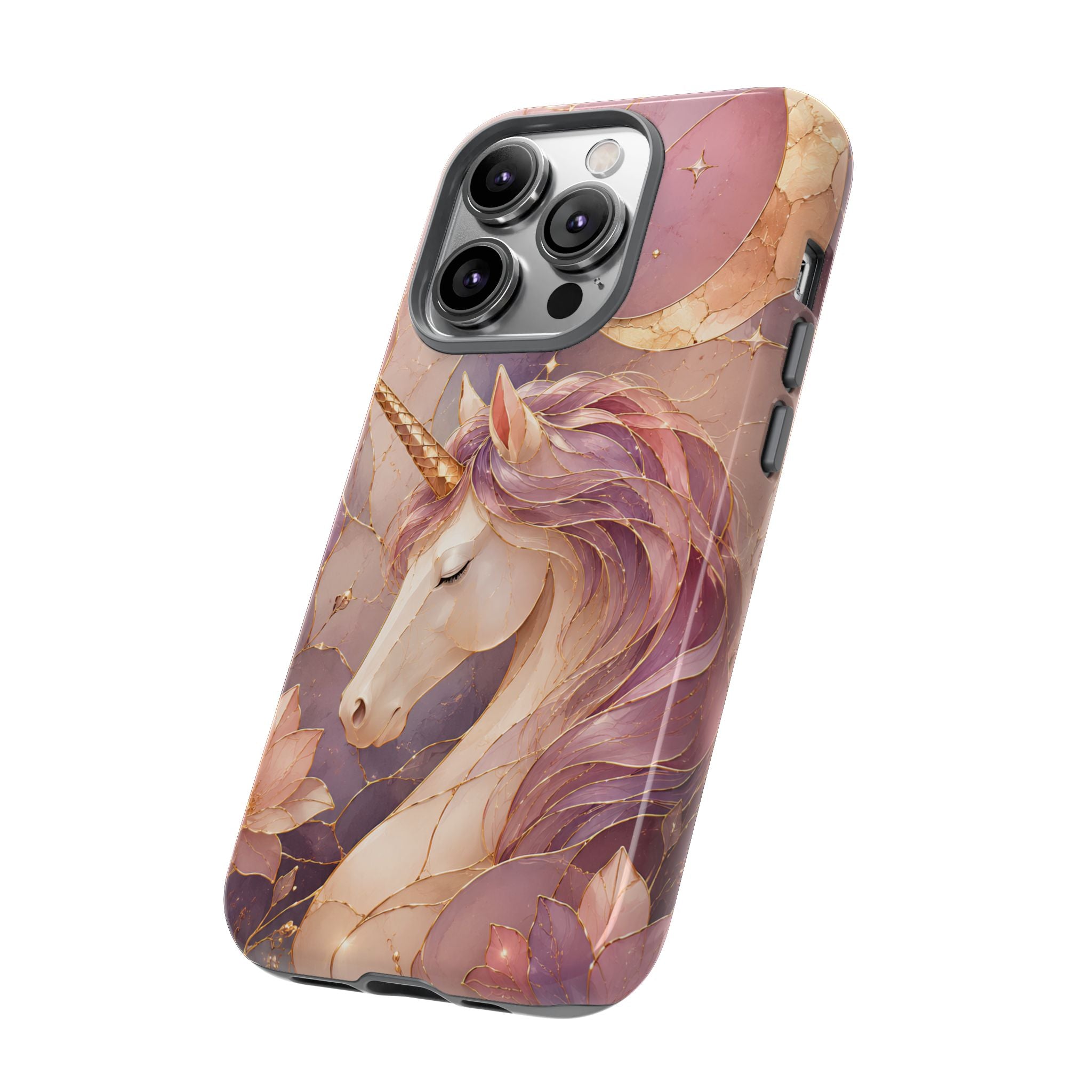 Unicorn iPhone Case | Stained Glass iPhone Case