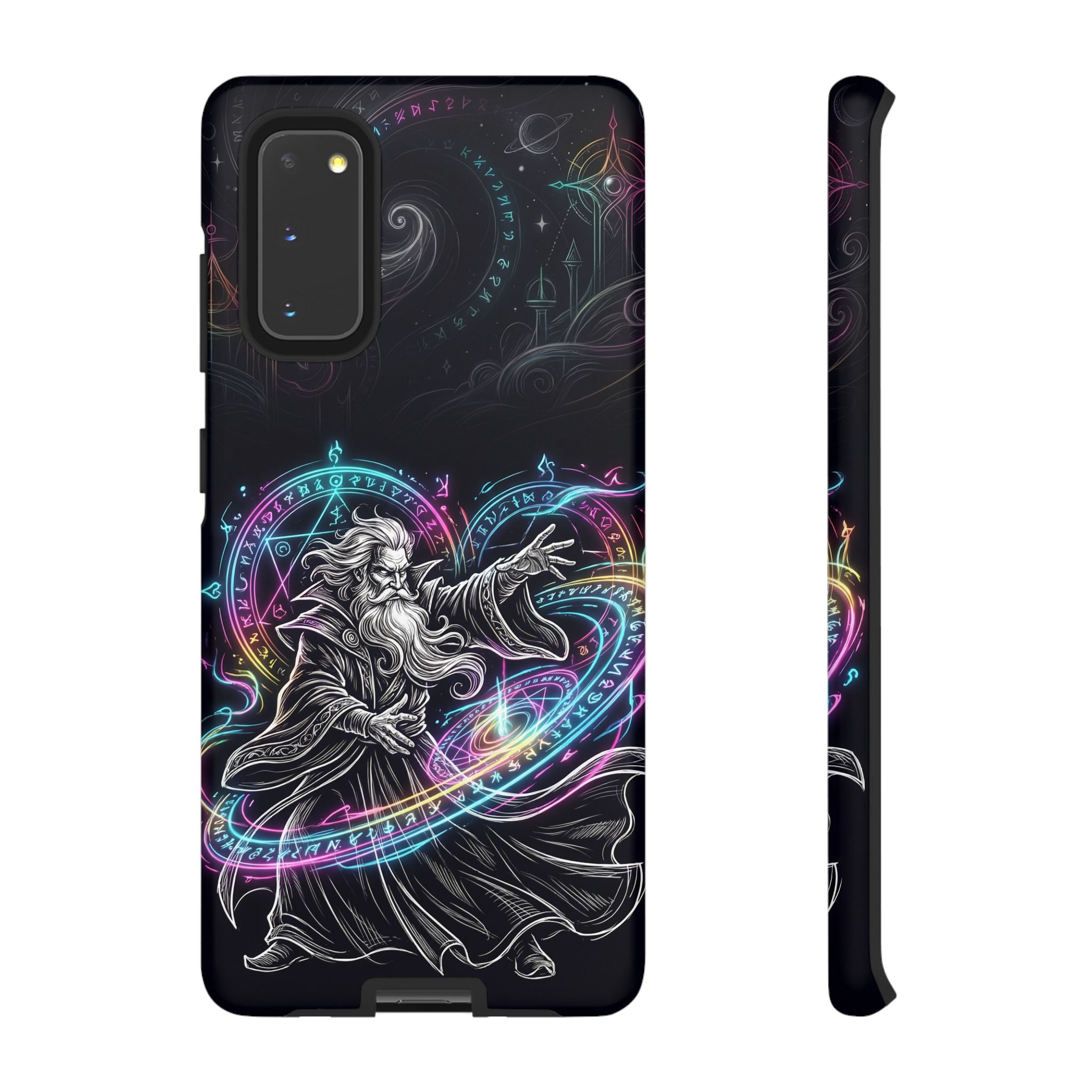Neon Spell Art Wizard Magic Samsung Galaxy Phone Case