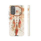 Dreamcatcher Tough Samsung Galaxy Case | Watercolour Feather