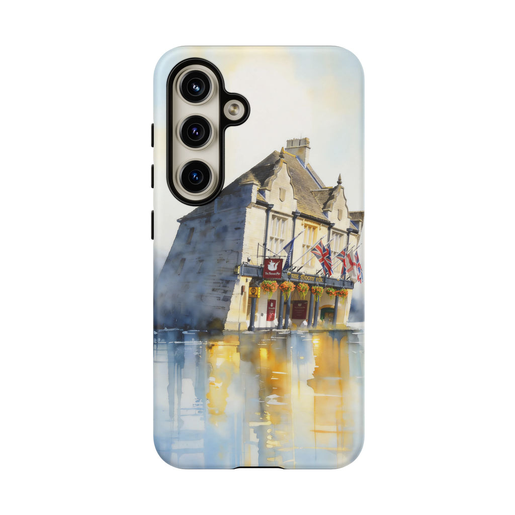 English Village Hotel Aesthetic Samsung Galaxy Phone Case