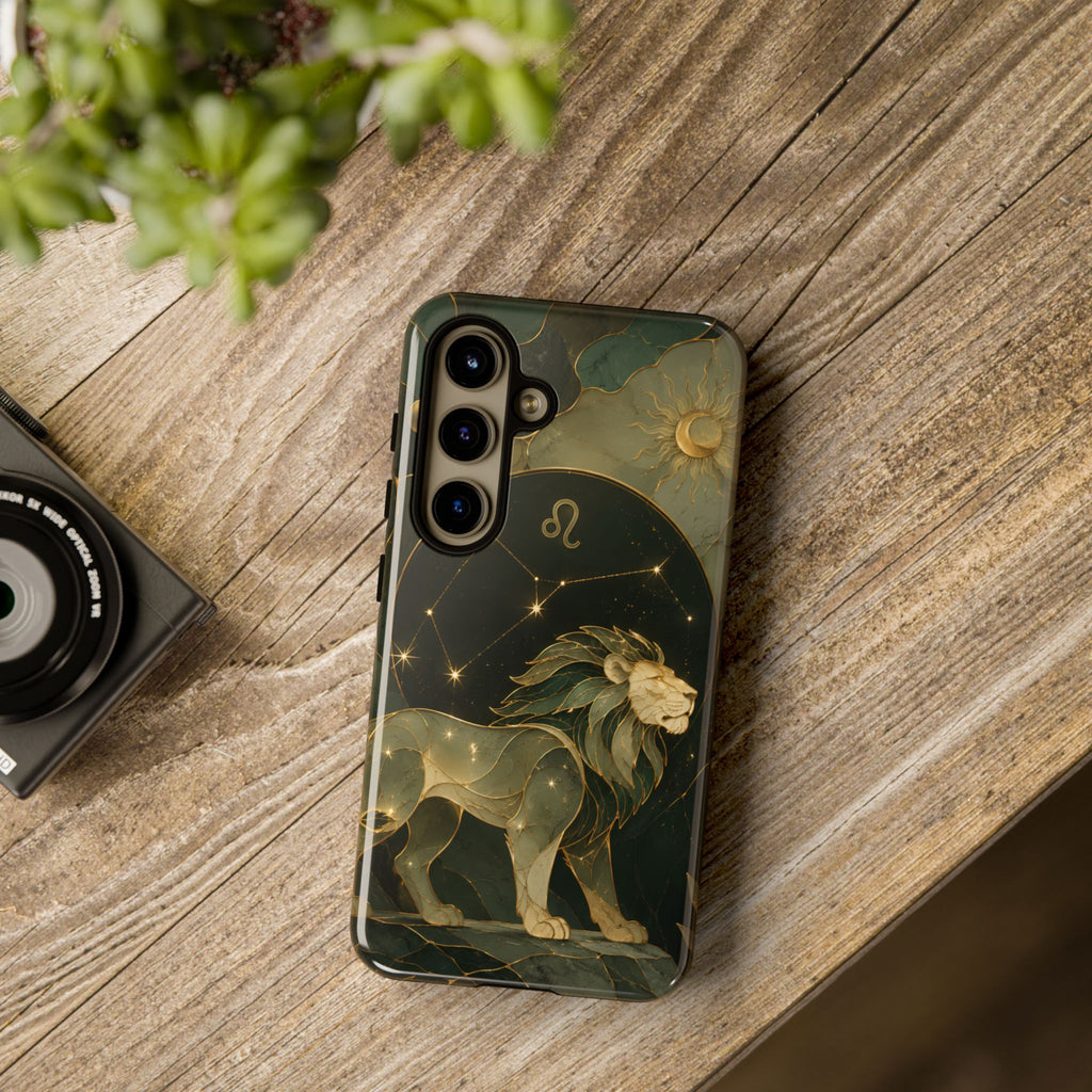 Leo Zodiac Samsung Galaxy Phone Case | Lion Constellation Phone Case