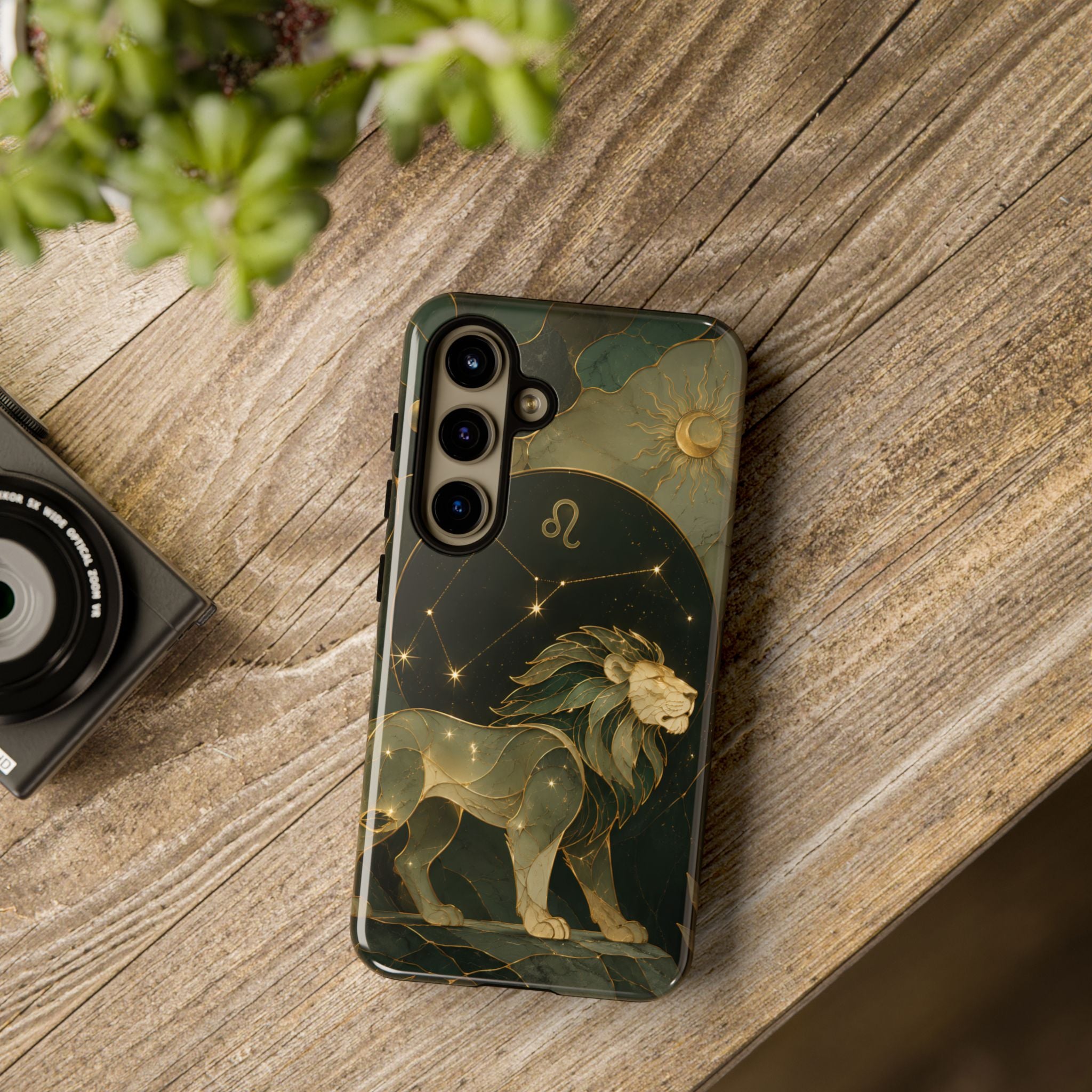 Leo Zodiac Samsung Galaxy Phone Case | Lion Constellation Phone Case