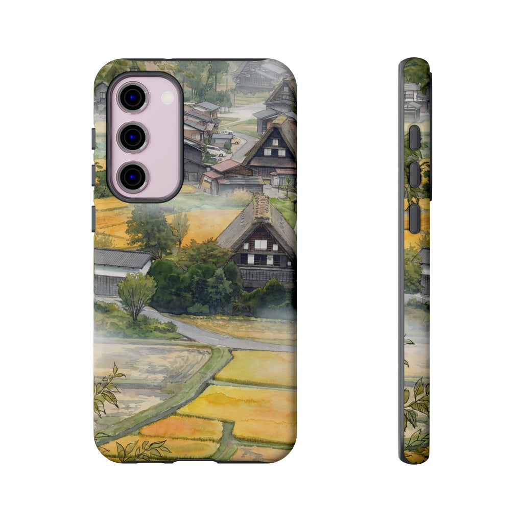 Shirakawa Whisper | Japan Watercolour Samsung Galaxy Phone Case