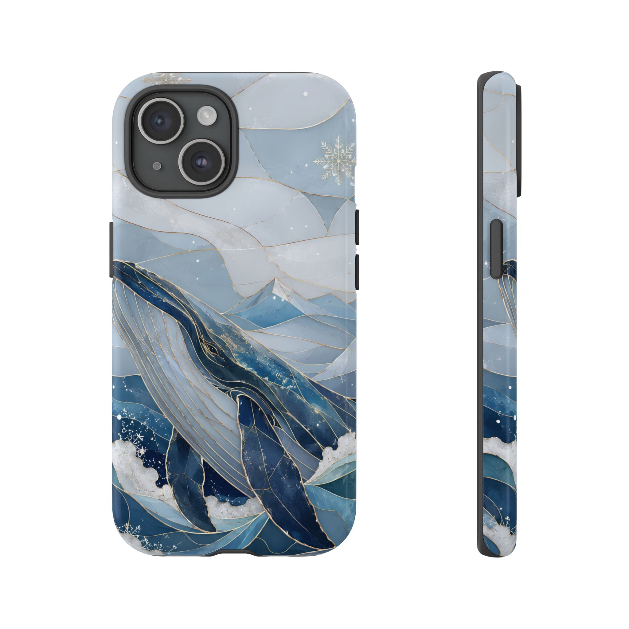 Blue Whale iPhone Case | Ocean Wave iPhone Case