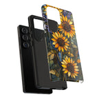 Sunflower Stained Glass Samsung Galaxy Case