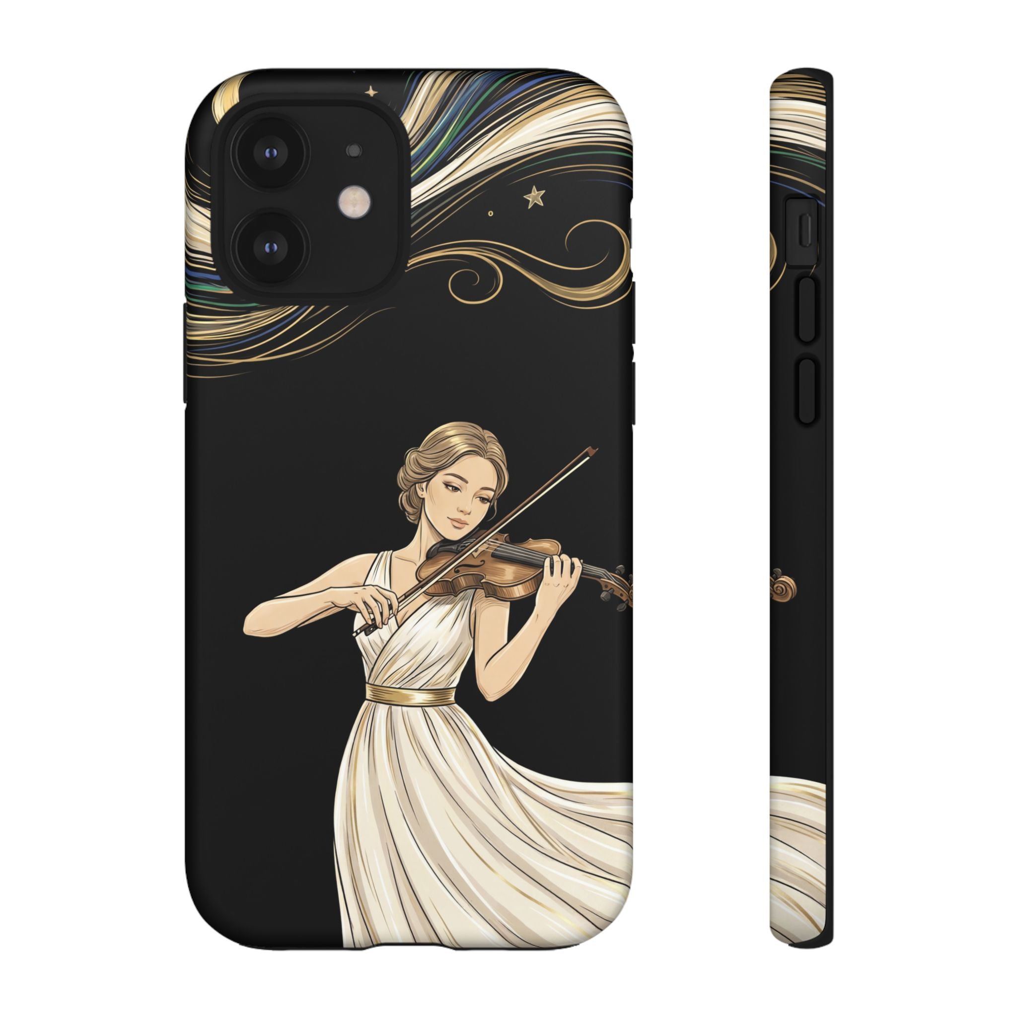 Violinist iPhone Case | Elegant Classical Musicist Design