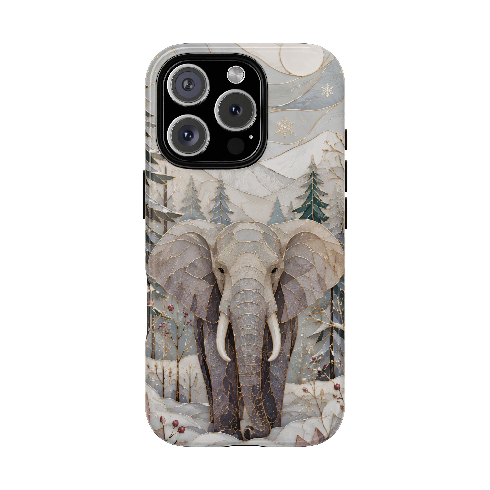 Elephant iPhone Case | Winter Forest iPhone Case