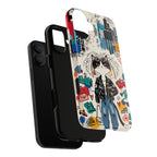 Punk City Cat Graffiti Design MagSafe iPhone Case