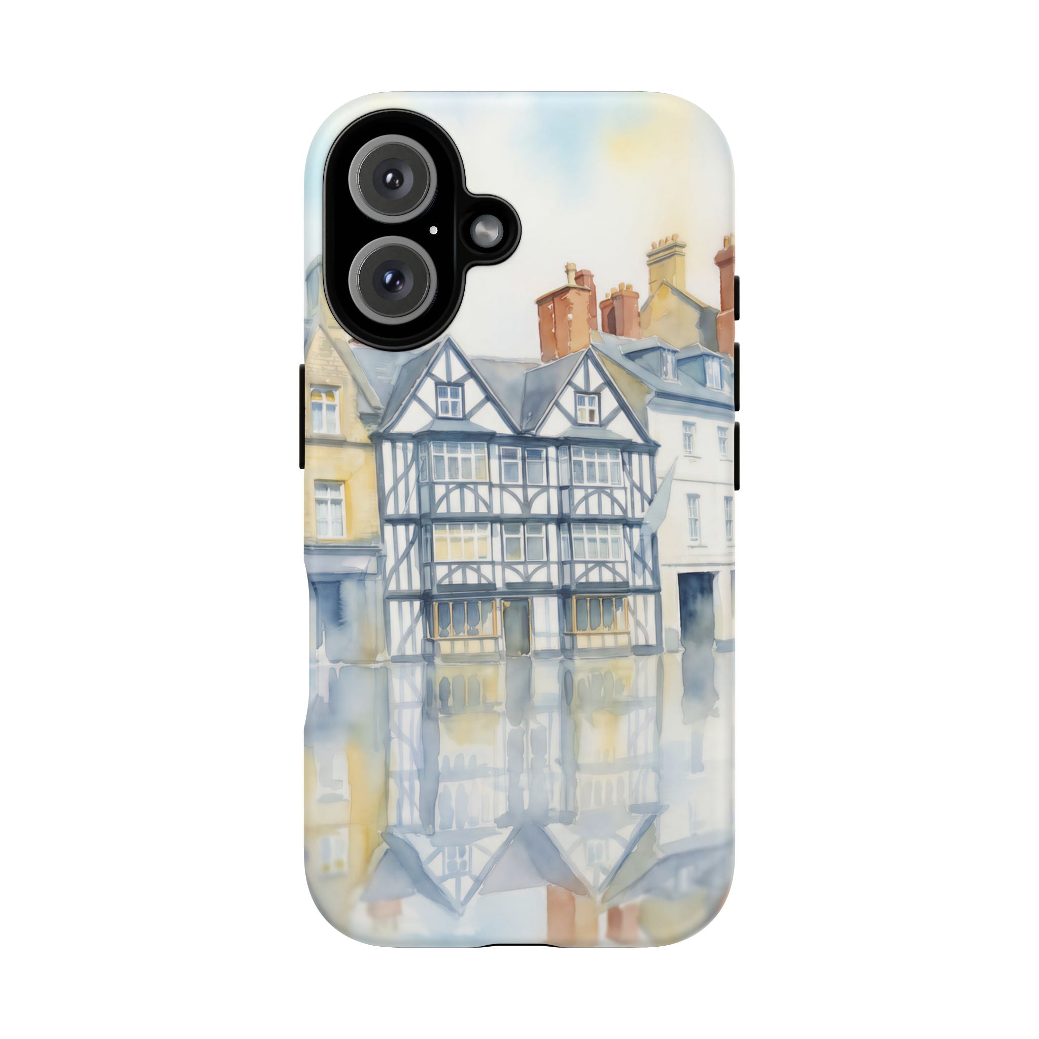 English Tudor Building Aesthetic iPhone Case
