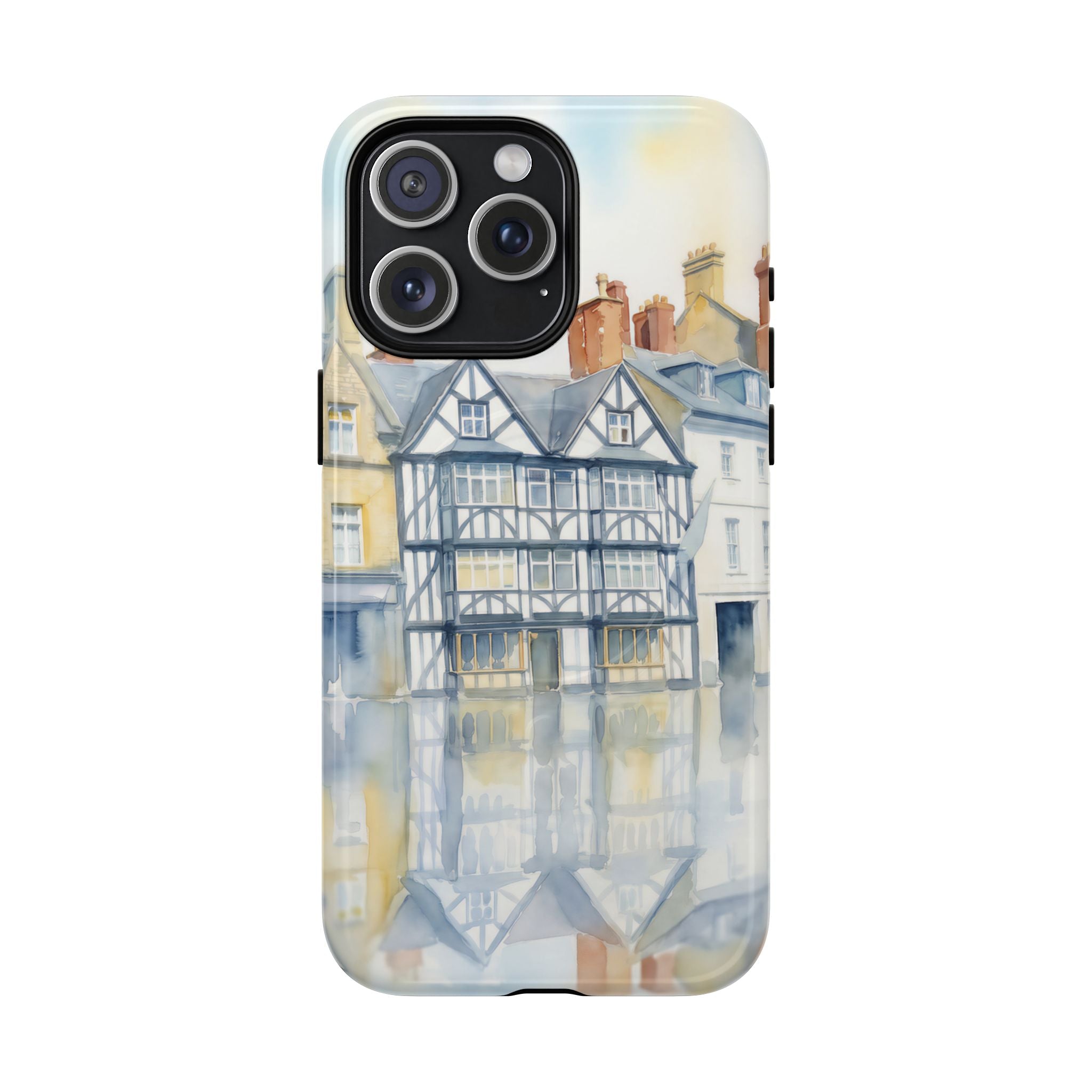 English Tudor Building Aesthetic MagSafe iPhone Case