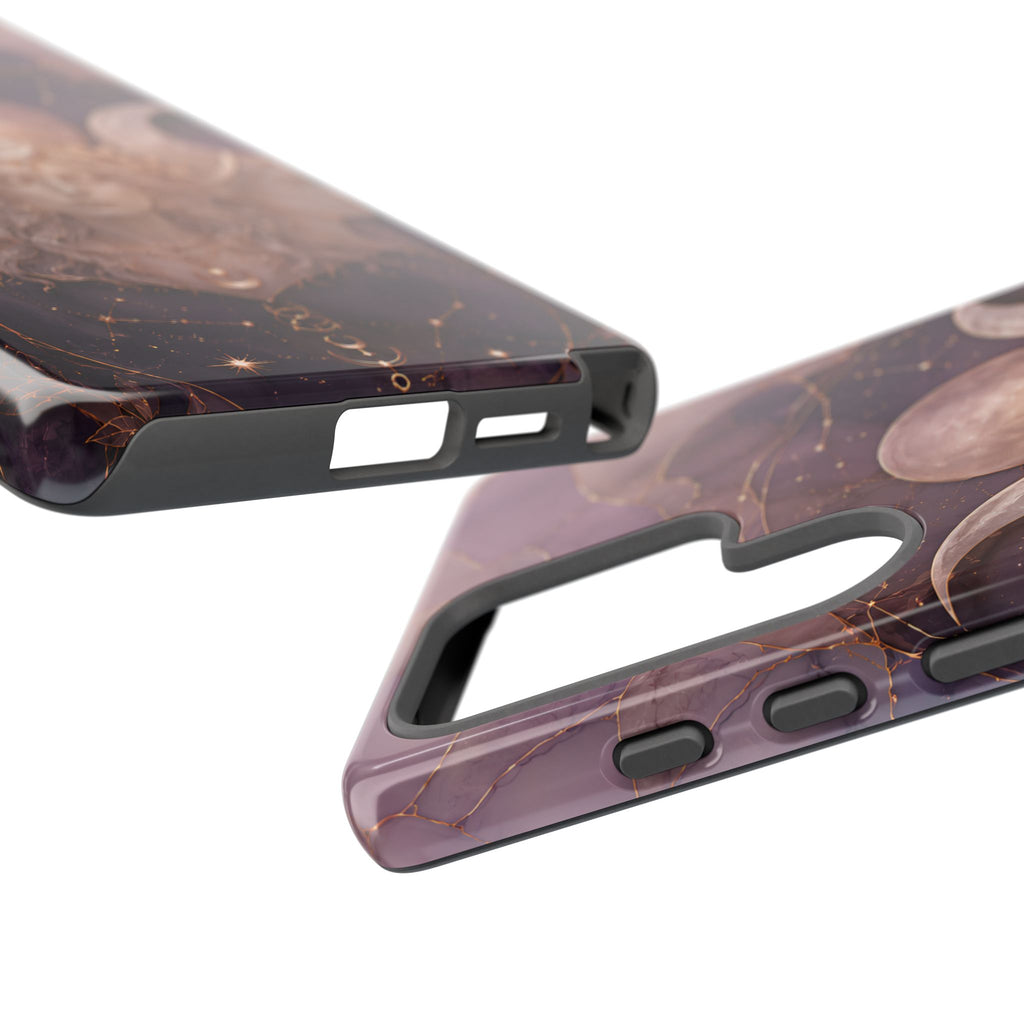 Triple Moon Goddess Samsung Galaxy Phone Case | Witchy Celestial Phone Case