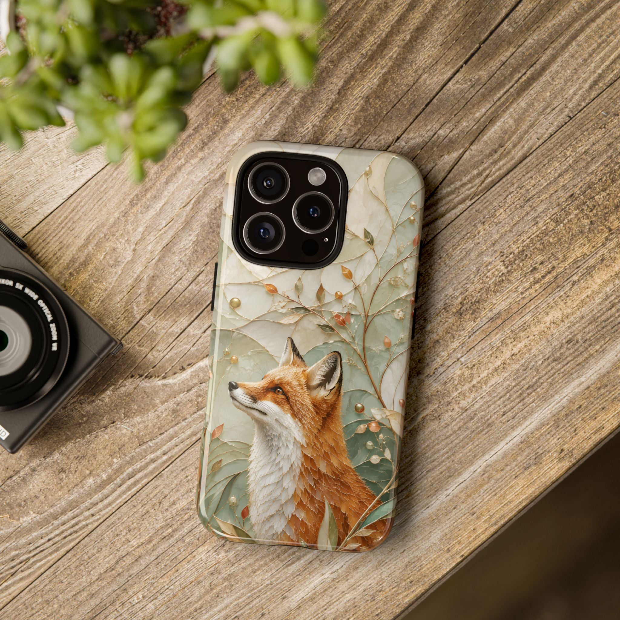 Fox iPhone Case | Woodland Fox Art Cover