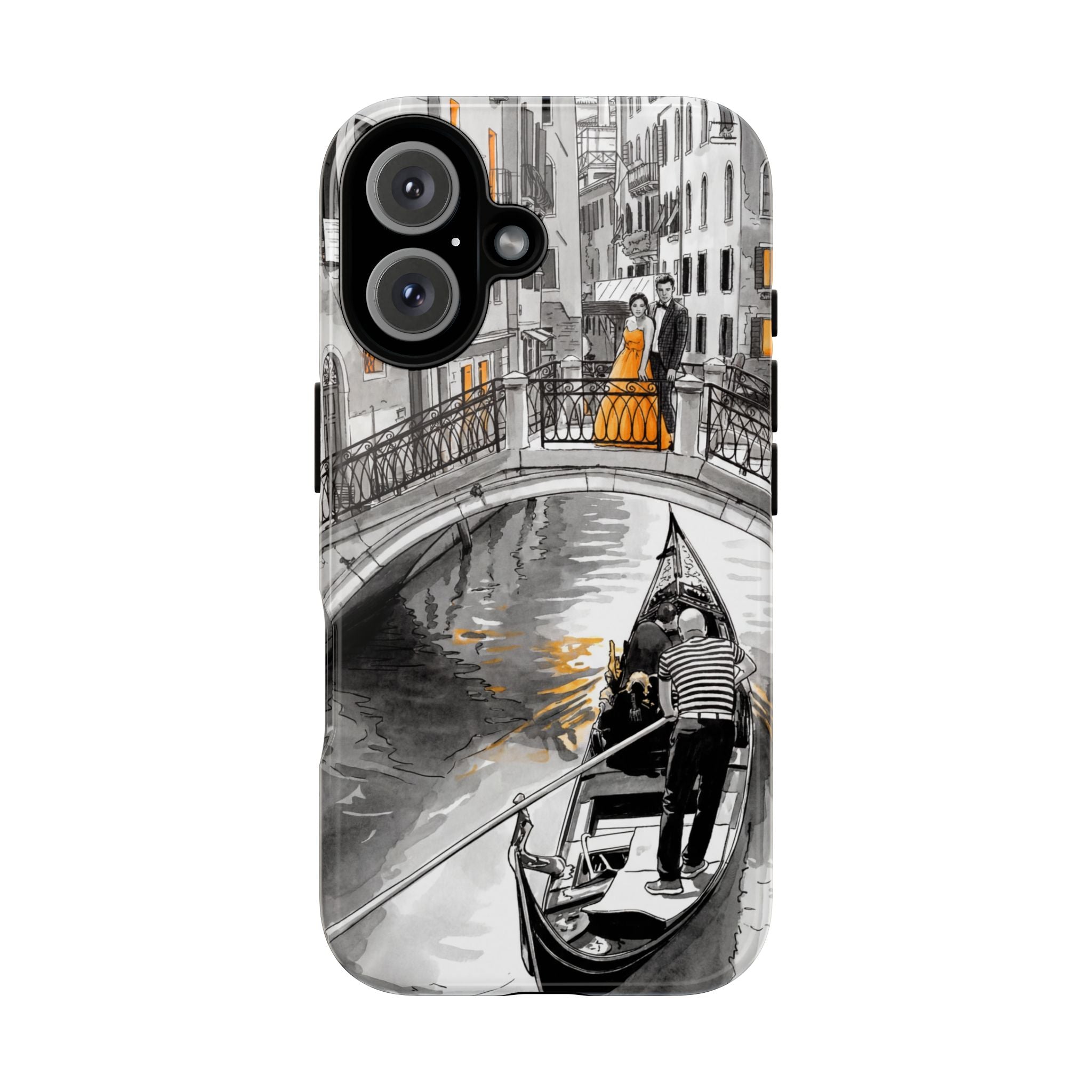 Venice Gondola iPhone Case | Romantic Canal Scene Protective Case