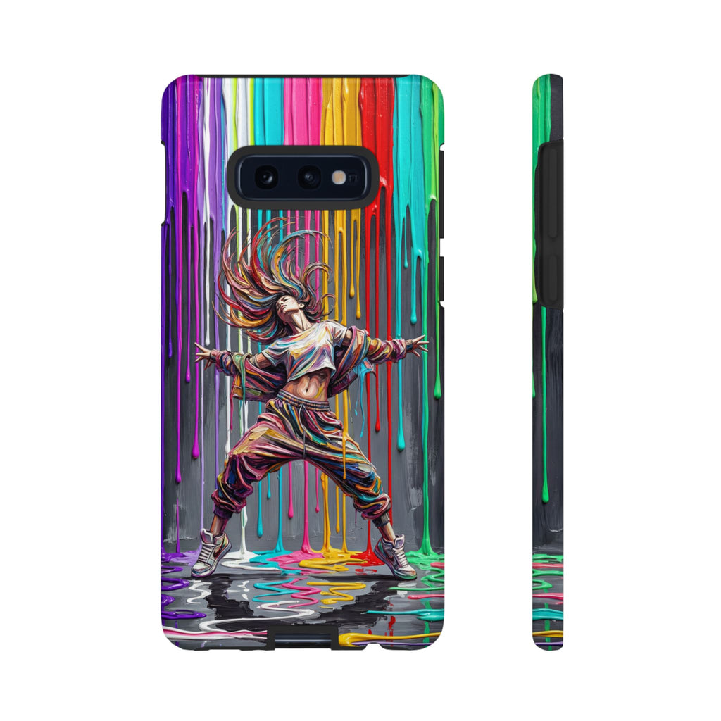 Samsung Galaxy Phone Case | Colorful Street Dance Drip Design