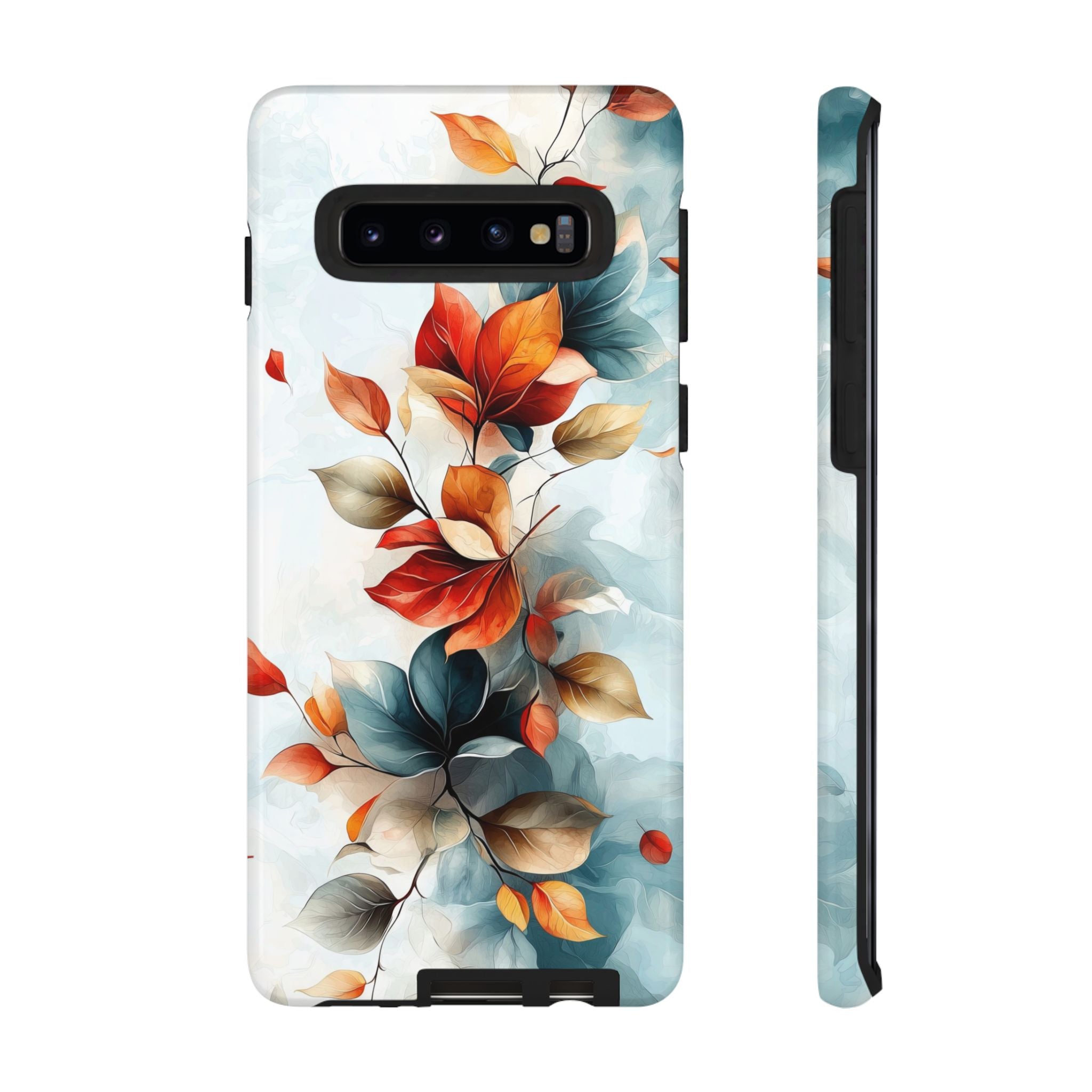 Floral Autumn Leaves Watercolour Tough Samsung Galaxy Case