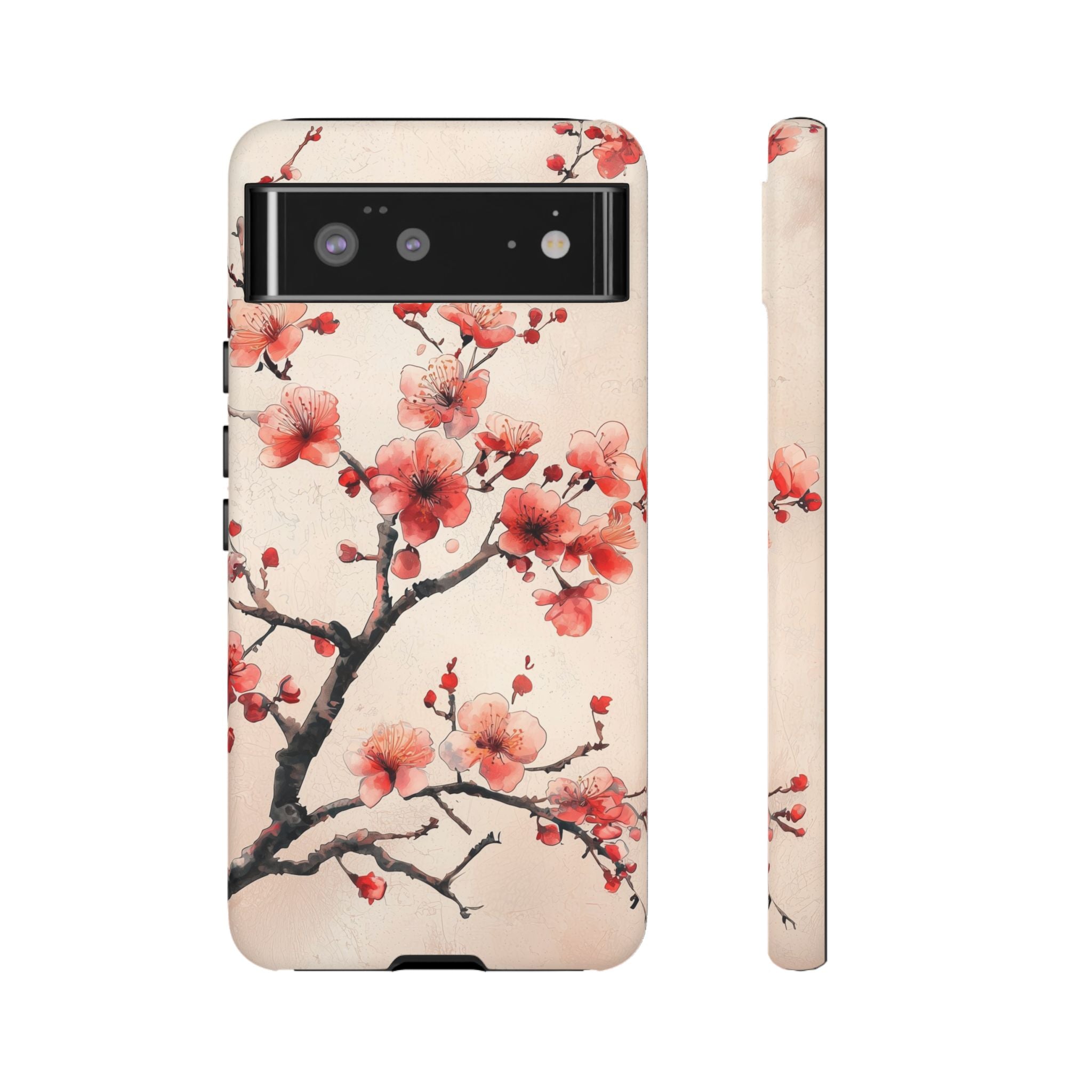 Cherry Blossom Google Pixel Phone Case | Pink Blossom Branch Design