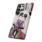 Panda Tailor Samsung Galaxy Phone Case | Cute Seamstress Cartoon