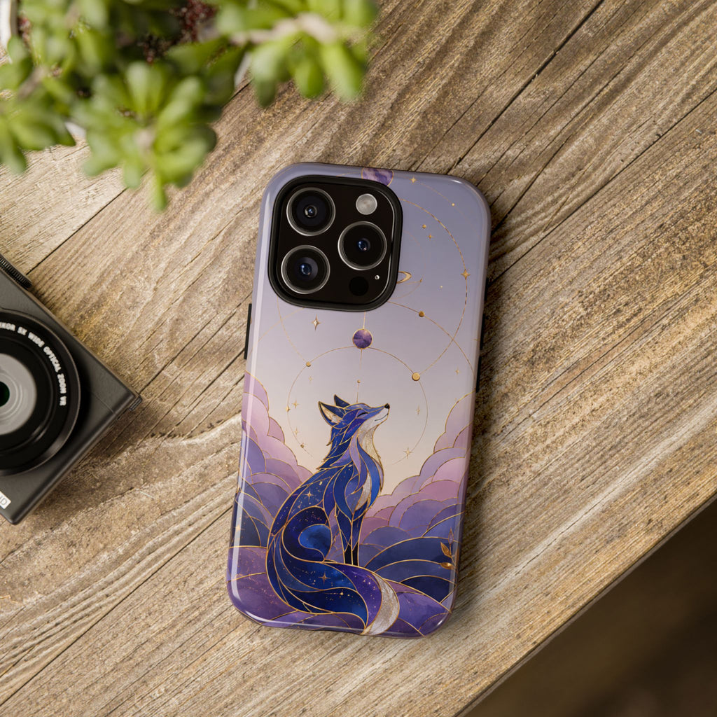Celestial Fox iPhone Case | Moon Fox iPhone Case