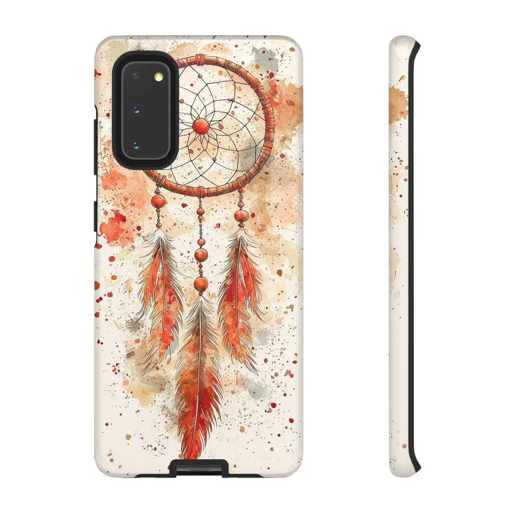 Dreamcatcher Tough Samsung Galaxy Case | Watercolour Feather
