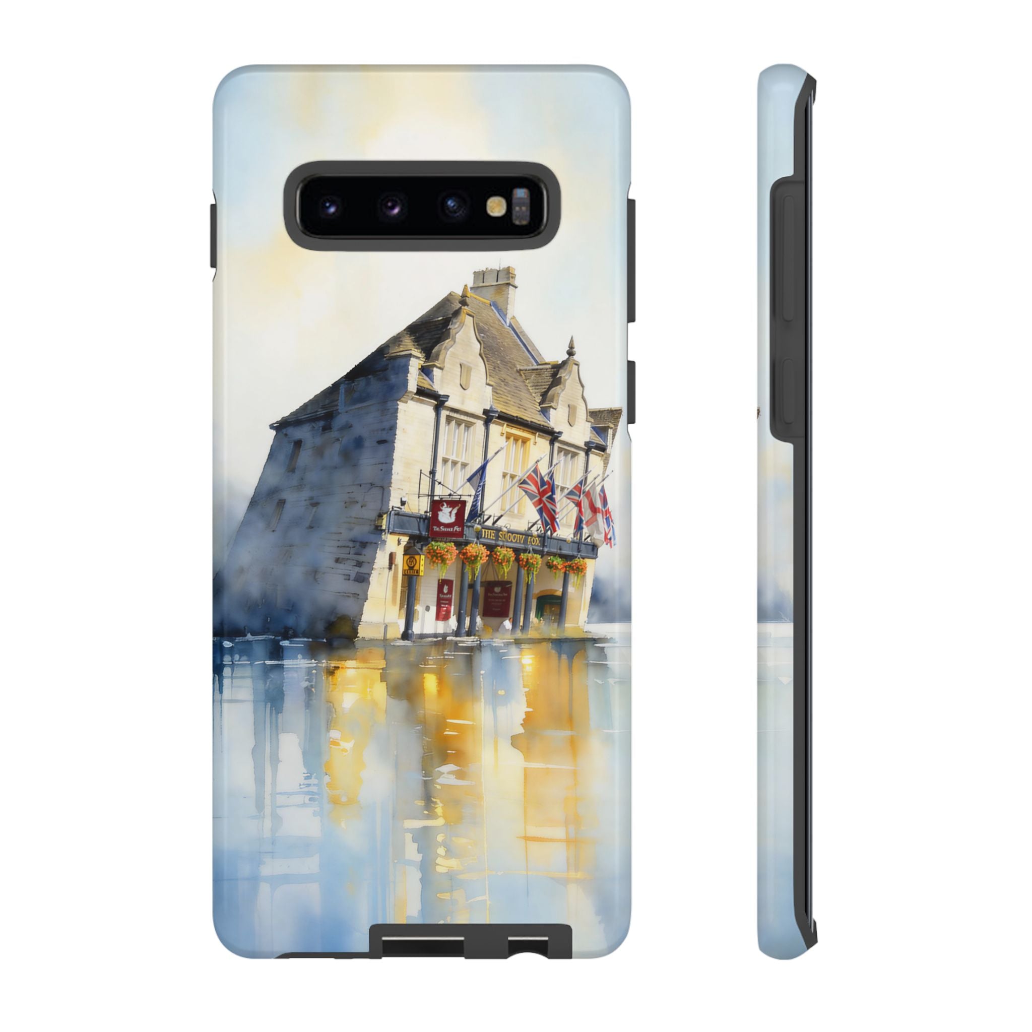 English Village Hotel Aesthetic Samsung Galaxy Phone Case