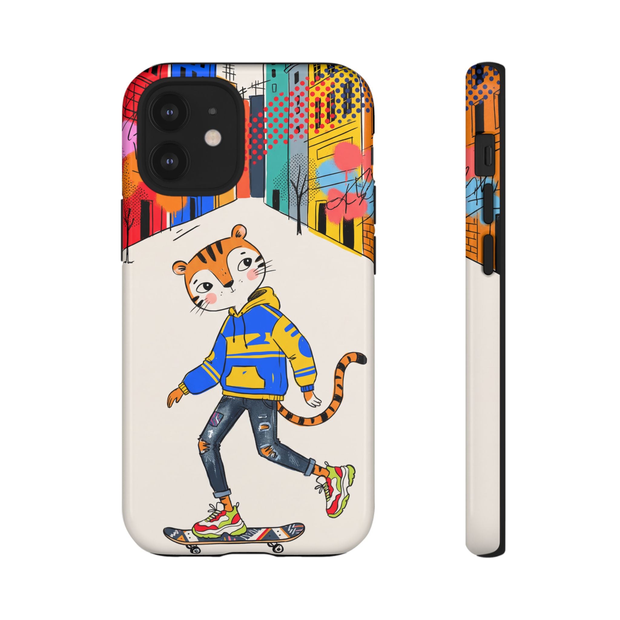 Skater Tiger iPhone Case