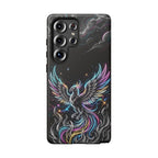 Colorful Neon Phoenix Tough Samsung Galaxy Phone Case