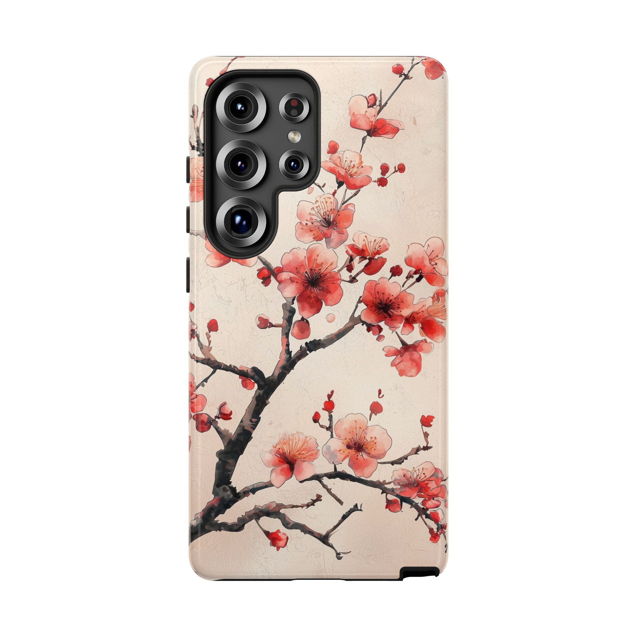 Cherry Blossom Samsung Galaxy Phone Case | Pink Blossom Branch Design