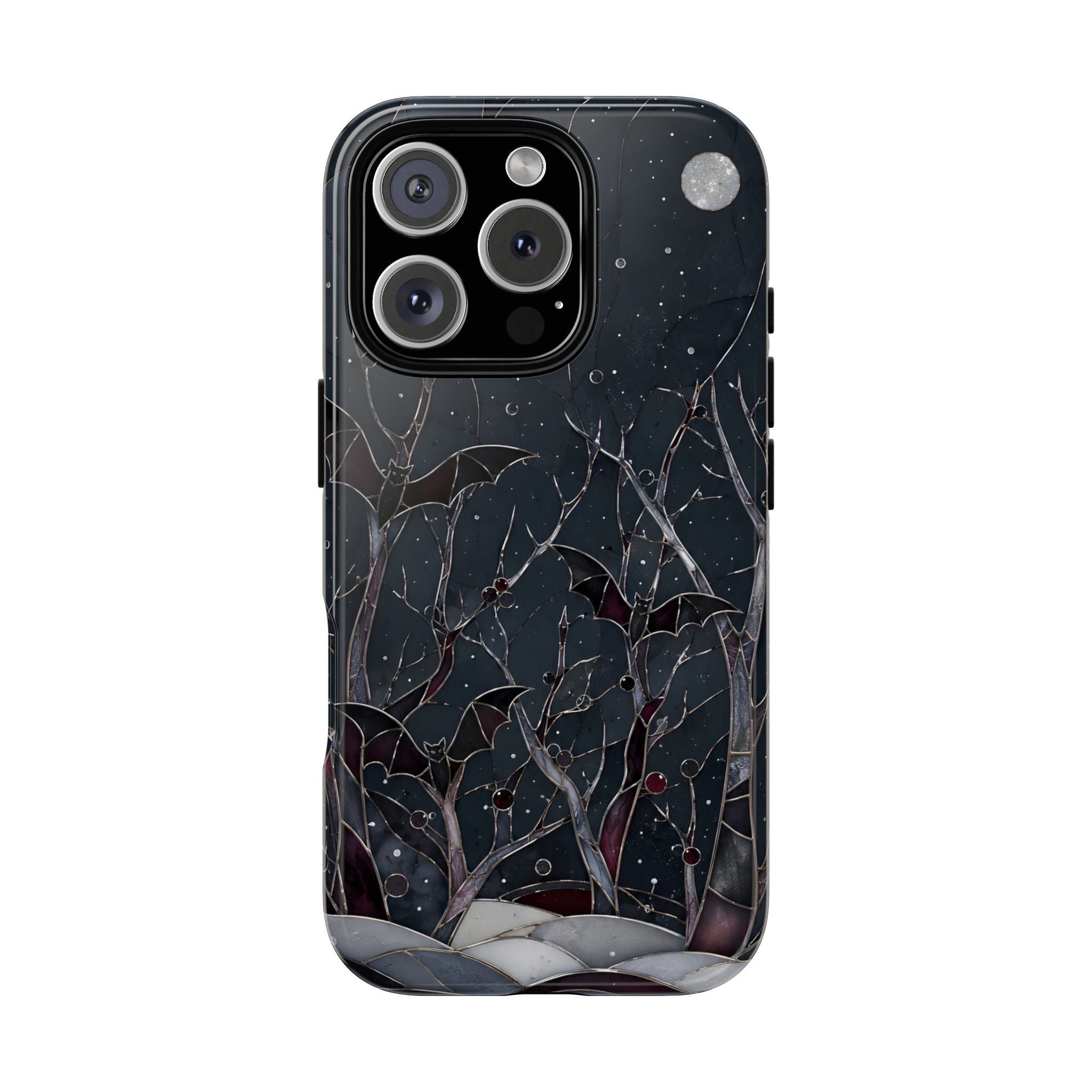 Gothic Bat iPhone Case | Moonlit Forest iPhone Case