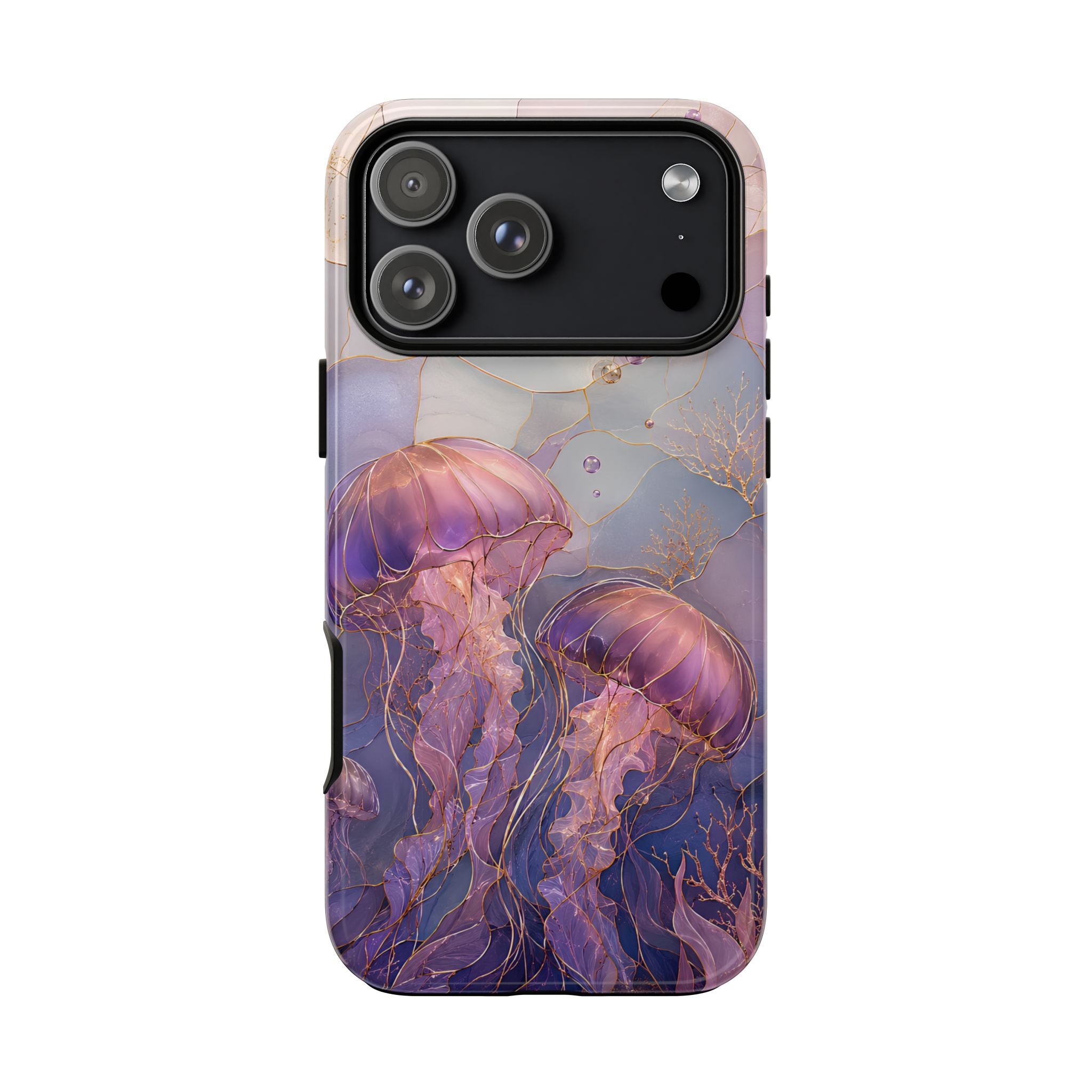 Jellyfish iPhone Case | Stained Glass Ocean iPhone Case