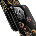 Vintage Bee Floral iPhone Case