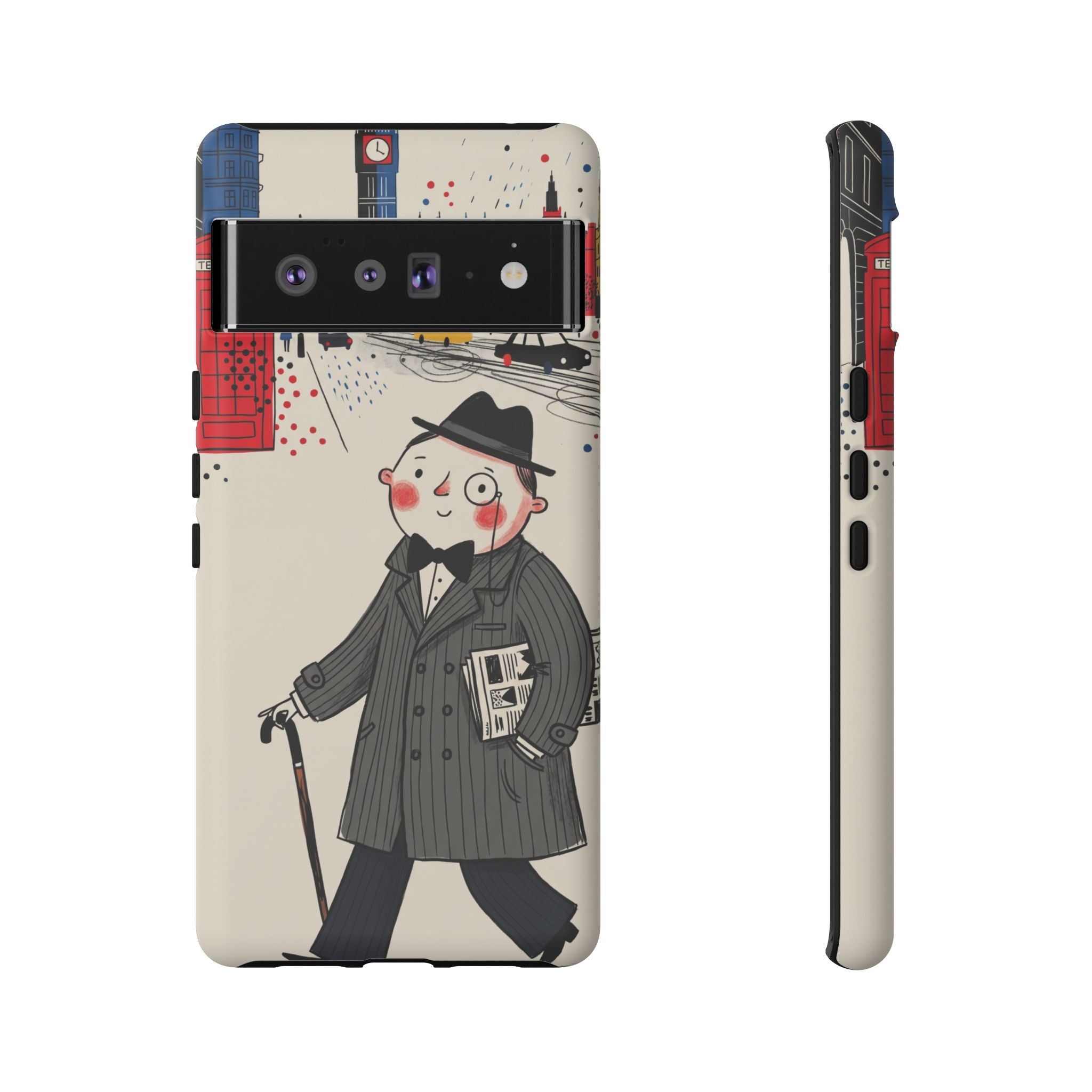 Detective in London Google Pixel Phone Case
