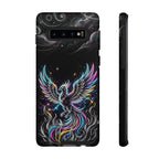 Colorful Neon Phoenix Tough Samsung Galaxy Phone Case