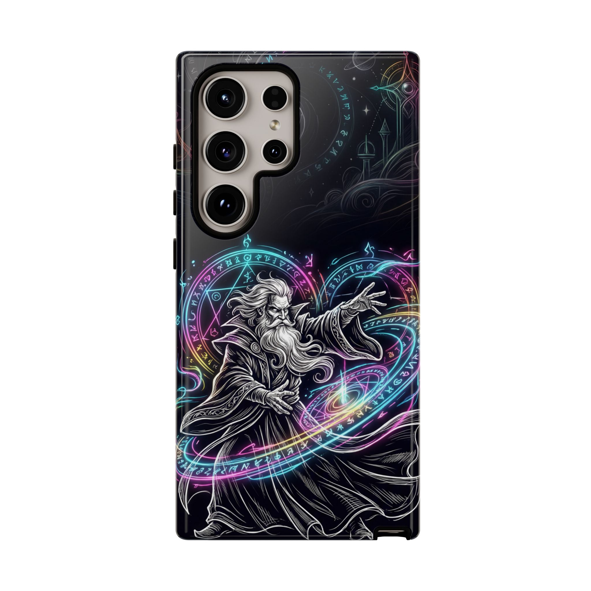 Neon Spell Art Wizard Magic Samsung Galaxy Phone Case