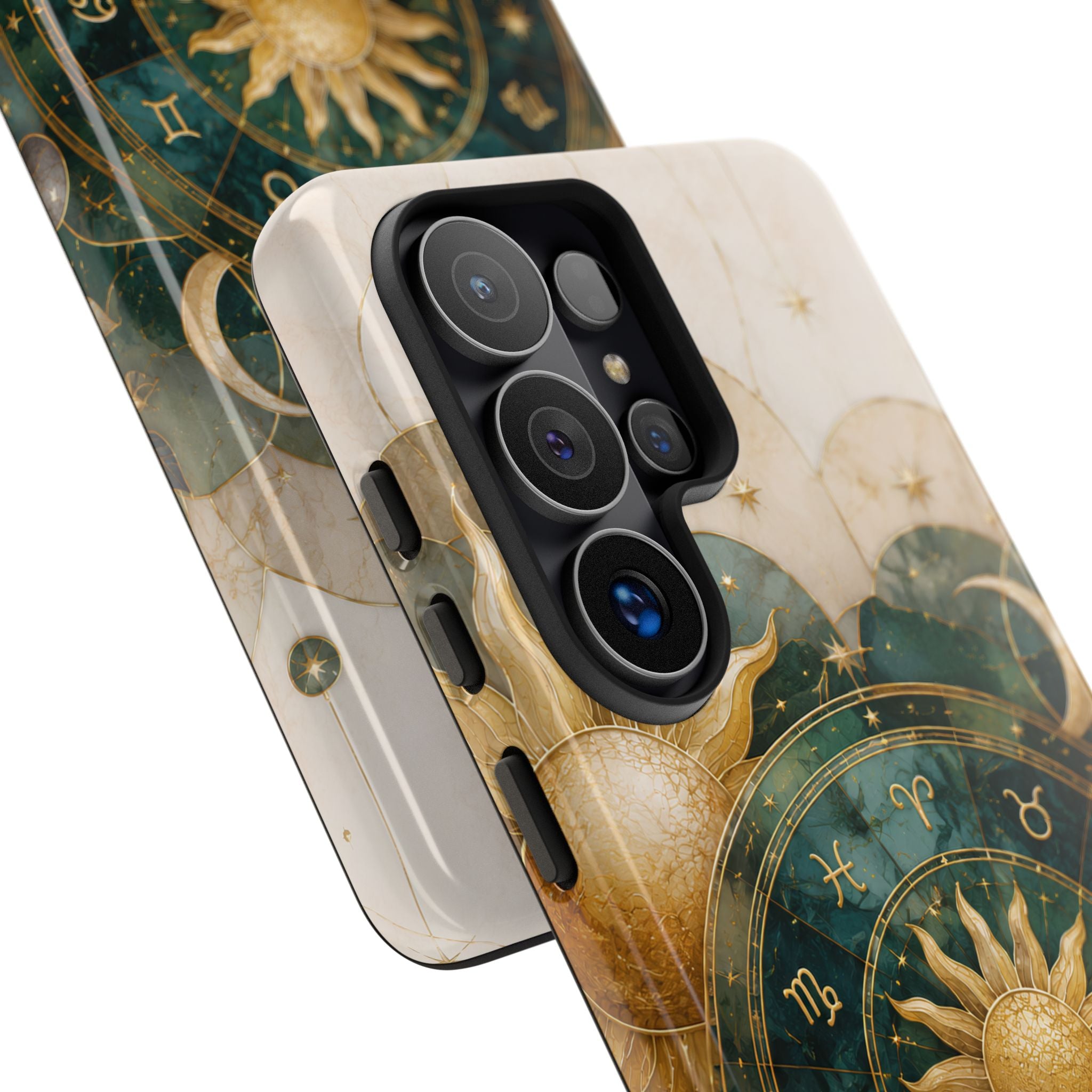 Celestial Sun Samsung Galaxy Phone Case | Zodiac Wheel Phone Case
