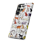 Dog Pattern Samsung Galaxy Case | Cute Colourful Dogs