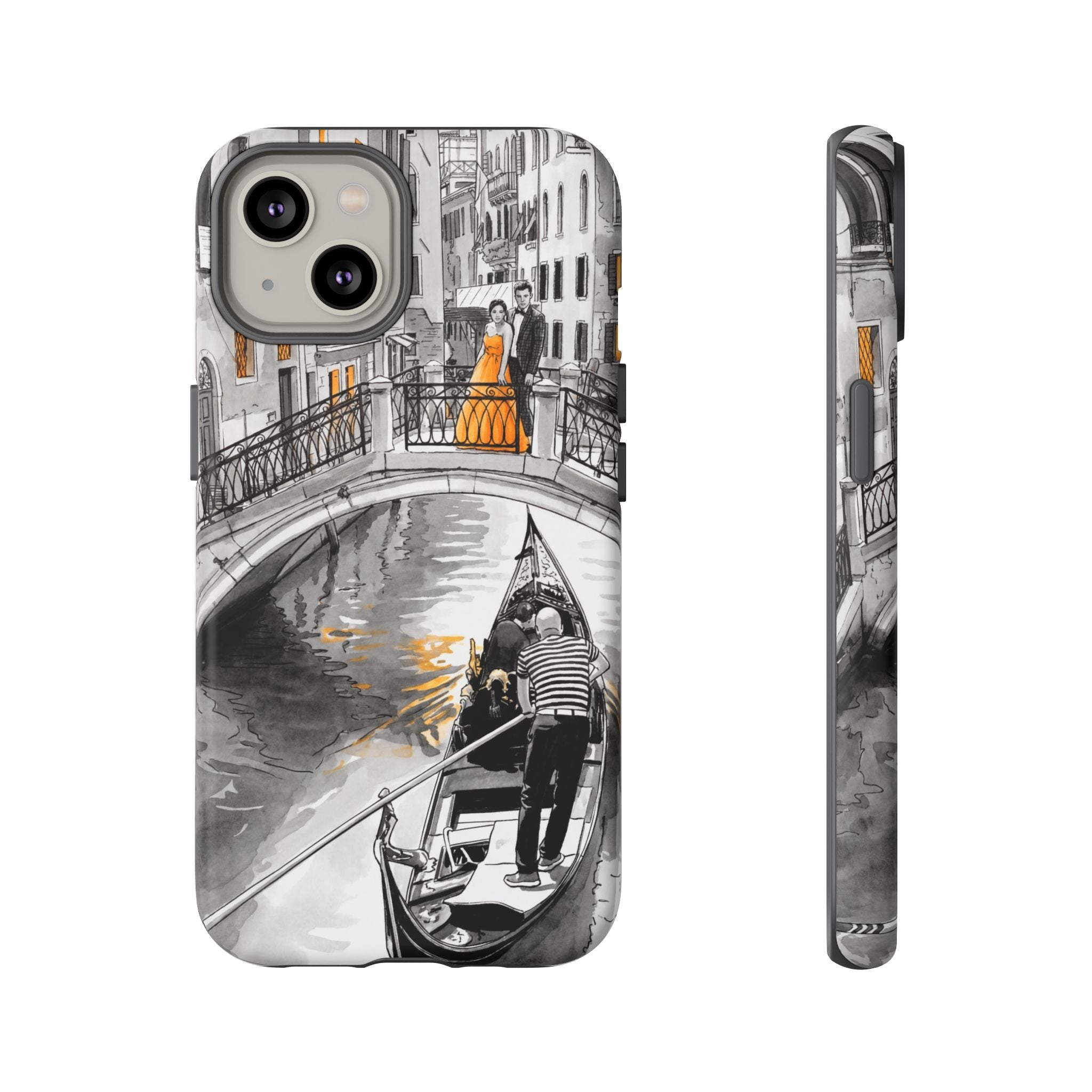 Venice Gondola iPhone Case | Romantic Canal Scene Protective Case