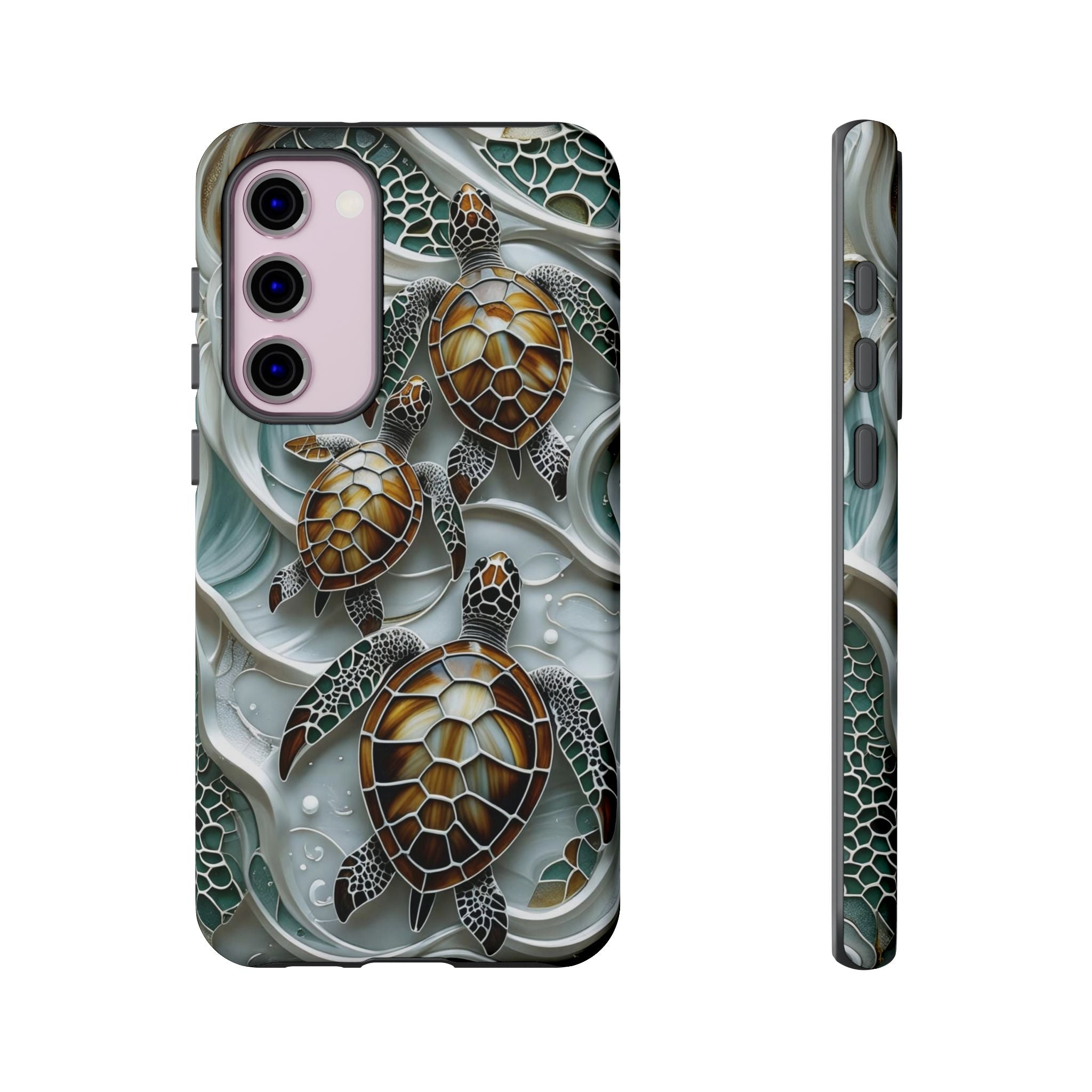 Sea Turtle Samsung Galaxy Case — Ocean Waves Protective Cover