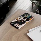 Paris Cafe Chic Samsung Galaxy Phone Case | Stylish Woman Illustration iPhone Cover