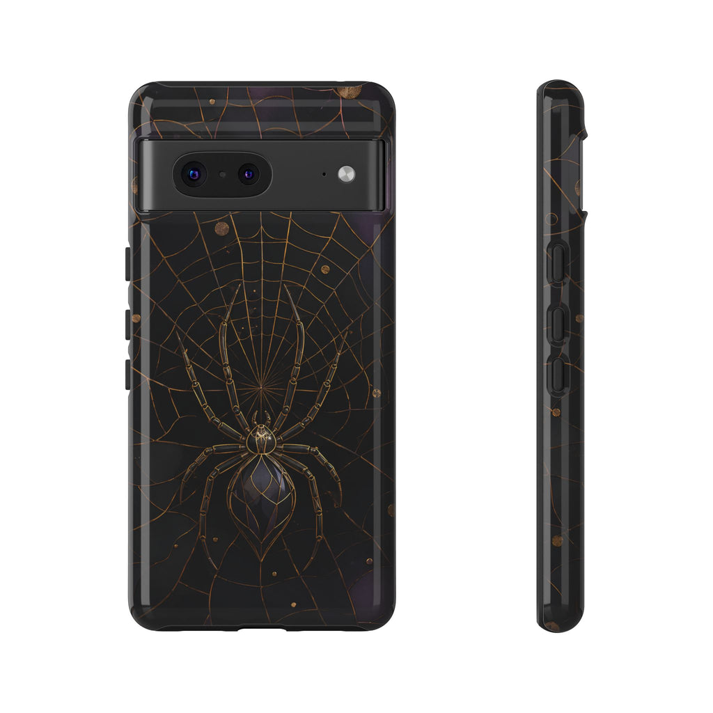 Spider Web Google Pixel Phone Case | Gothic Spider Art Cover
