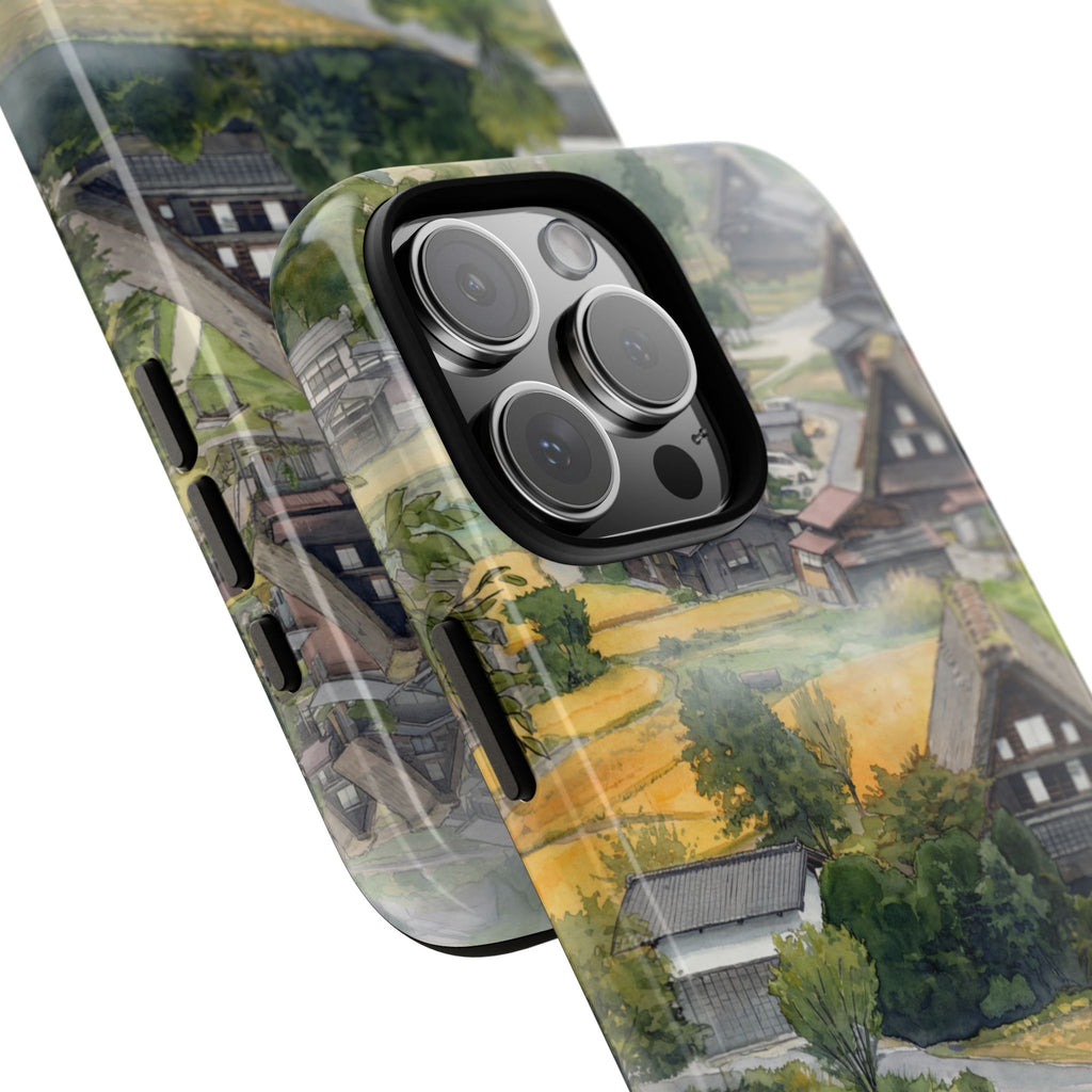 Shirakawa Whisper | Japan Watercolour iPhone Case