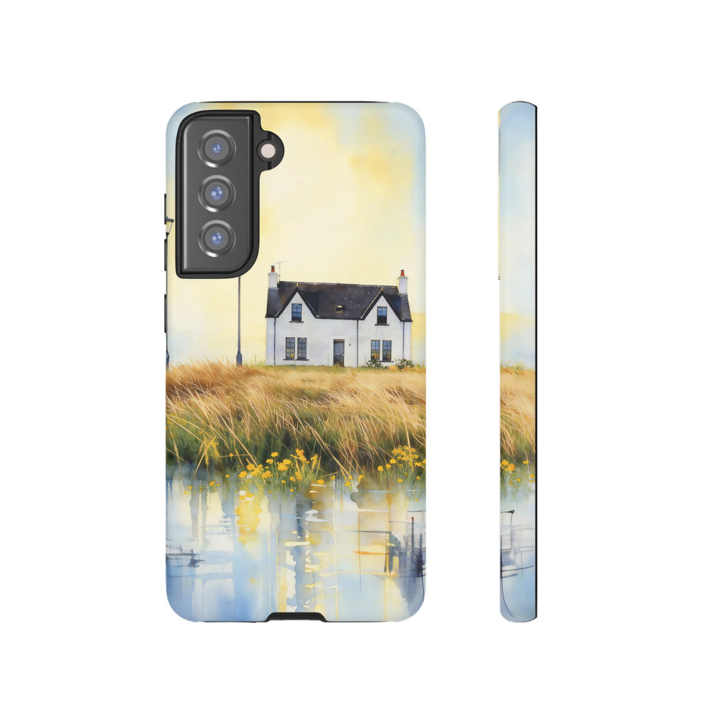 Scottish Highlands Samsung Galaxy Phone Case | Isle of Skye Hill Cottage