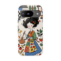 Whimsical Chef Kitchen Illustration Google Pixel Phone Case